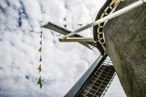 Molen de Ster vanaf de stelling