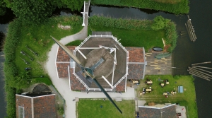 Drone picture Molen de Ster by Rich Stott