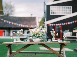 Picknicktafel buiten